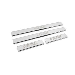 Carmos V2 instaplijsten (4 stuks, RVS) Citroen C-Elysee 2013–2022 foto 3