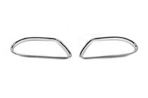 Mercedes ML W163 1997–2005 Chroom mistlamp sierlijsten (set van 2, kunststof) foto 1