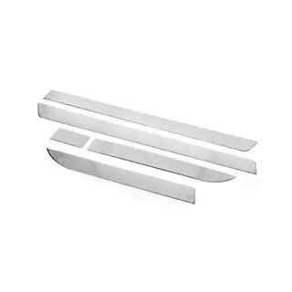 Carmos deurstrips (5 stuks, RVS) foto 4