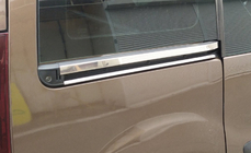 Peugeot Partner Tepee 2008–2018 RVS sierlijsten voor schuifdeuren (4-delig) Carmos - Turks staal foto 2