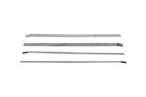 Peugeot Partner Tepee 2008–2018 RVS sierlijsten voor schuifdeuren (4-delig) Carmos - Turks staal foto 3