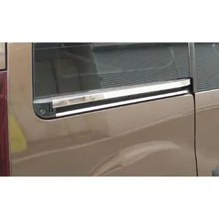RVS sierlijsten voor schuifdeuren (4-delig) Peugeot Partner Tepee 2008–2018 foto 2