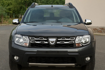 Dacia Duster 2008–2018 Chroom spiegelkappen variant 1 (set 2 stuks, ABS) Verchroomd kunststof foto 1