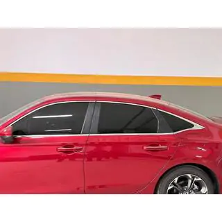 Onderste raamlijsten (8 stuks, RVS) Honda Civic Sedan 2021– foto 1