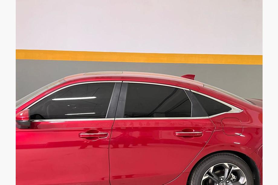 Honda Civic Sedan 2021– Onderste raamlijsten (8 stuks, RVS) Carmos - Turks staal Image