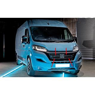 RVS sierlijsten voor radiateurgrille 2022+ (set van 3) foto 1