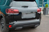 Citroen C5 Aircross 2017–2025 Chromen sierlijst boven de kentekenplaat (RVS) foto 4