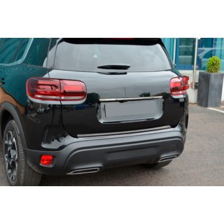 Chromen sierlijst boven de kentekenplaat (RVS) Citroen C5 Aircross 2017–2025 foto 4
