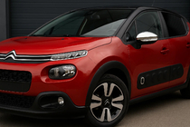 Citroen C-3 2016–2023 Spiegelkappen (2 stuks, RVS) foto 3
