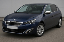 Peugeot 308 2014–2021 Spiegelkappen (2 stuks, RVS) foto 3