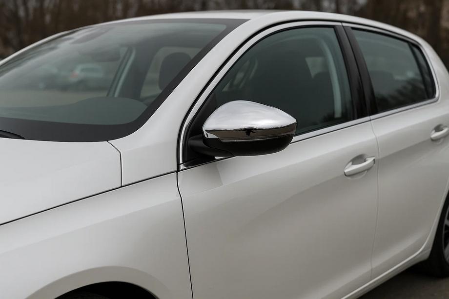 Peugeot 308 2014–2021 Spiegelkappen (2 stuks, RVS) Image