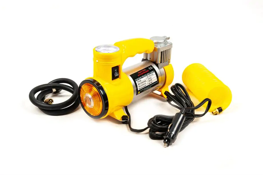 Niken luchtcompressor 150 PSI 10 atm (35 l/min) Foto 3