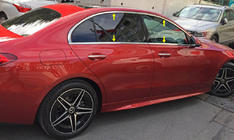 Mercedes C-klasse W206 2022– Volledige raamomlijsting (RVS) foto 1