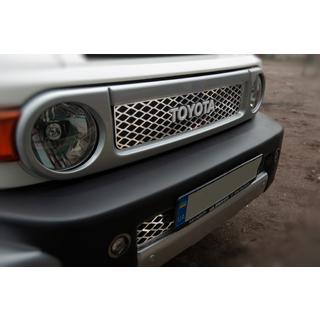 Chroom sierlijsten voor grille (RVS) Toyota FJ Cruiser 2006–2022 foto 2