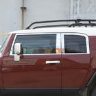 Toyota FJ Cruiser 2006–2022 Set raamstrips (RVS, 16-delig) foto 9