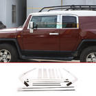 Toyota FJ Cruiser 2006–2022 Set raamstrips (RVS, 16-delig) foto 13
