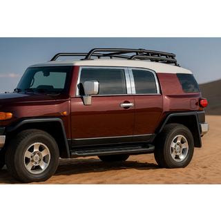 Set raamstrips (RVS, 16-delig) Toyota FJ Cruiser 2006–2022 foto 1
