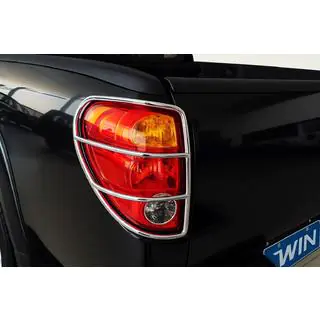 RVS beschermers voor achterlichten (2 stuks) Mitsubishi L200 2006–2015 foto 1