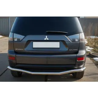 Achterbeschermbeugel D125201 (RVS) Mitsubishi Outlander 2006–2012 foto 1