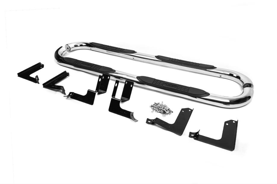 GreatWall Haval/Hover H3 2005–2013 Sidebars B240601 80 mm (2 st., RVS) Image