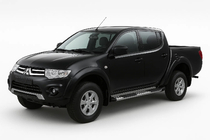 Mitsubishi L200 2006–2015 Side steps B53T1930 (2 st., RVS) foto 1