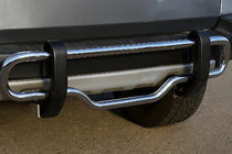 Toyota FJ Cruiser 2006–2022 Achterbeschermbeugel D098616 (RVS) foto 2