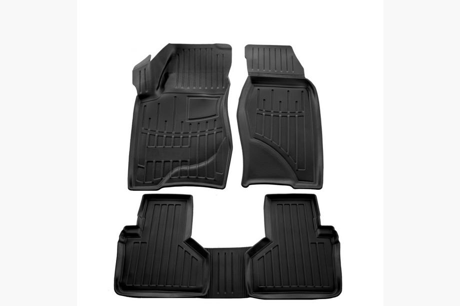 Chevrolet Niva 1998–2020 Stingray 3D automatten (4 stuks, polyurethaan) Image