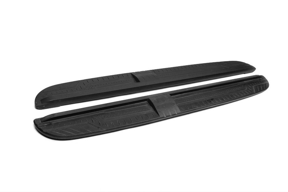 Hyundai Santa Fe 2 2006–2012 OEM side steps zonder bevestigingsmateriaal (2 st., aluminium) Foto 1