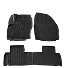 Ford S-Max 2007–2014 Stingray 3D automatten (OWAL clips) (set 4 stuks, polyurethaan) foto 1