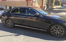 Mercedes E-class W213 2016–2023 Volledige raamomlijsting (RVS) foto 1