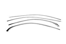 Mercedes E-class W213 2016–2023 Volledige raamomlijsting (RVS) foto 2