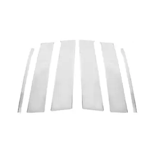 RVS deurstijlbekleding set voor alle deurstijlen (6-delig) foto 2