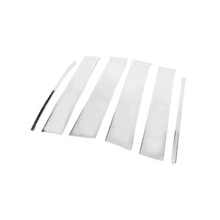 RVS deurstijlbekleding set voor alle deurstijlen (6-delig) foto 3