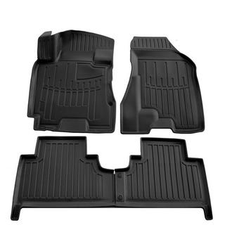 Stingray 3D automatten (4 stuks, polyurethaan) Hyundai Tucson JM 2004–