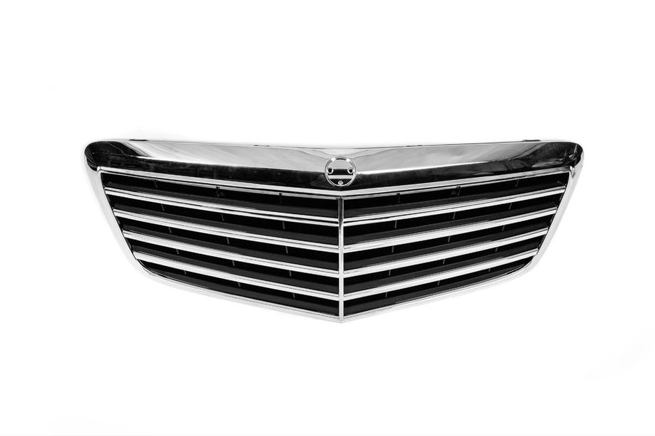 Mercedes E-class W211 2002–2009 Voorgrille (AMG) Foto 1