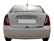 Hyundai Accent 2006–2010 RVS kofferbakrand foto 1