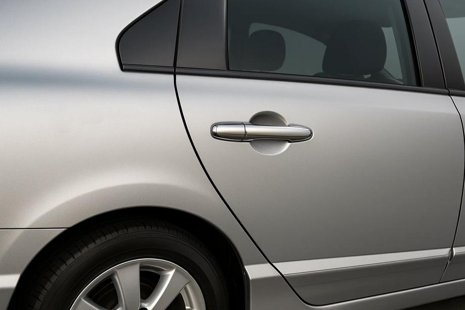 Honda Civic Sedan VIII 2006–2011 RVS deurgreep covers (4 stuks) Foto 2