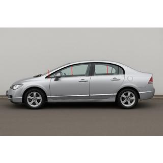 Onderste raamlijsten (6 stuks, RVS) Honda Civic Sedan VIII 2006–2011 foto 1