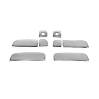 RVS deurgreep covers (4 stuks) foto 4