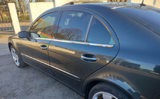 Mercedes E-сlass W211 2002–2009 Buitenste raamomlijsting (RVS) foto 9