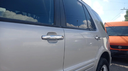 Mercedes ML W163 1997–2005 Chroom deurgreep covers (set van 4) Carmos - Turks staal foto 1