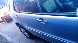 Mercedes ML W163 1997–2005 Chroom deurgreep covers (set van 4) Carmos - Turks staal foto 3