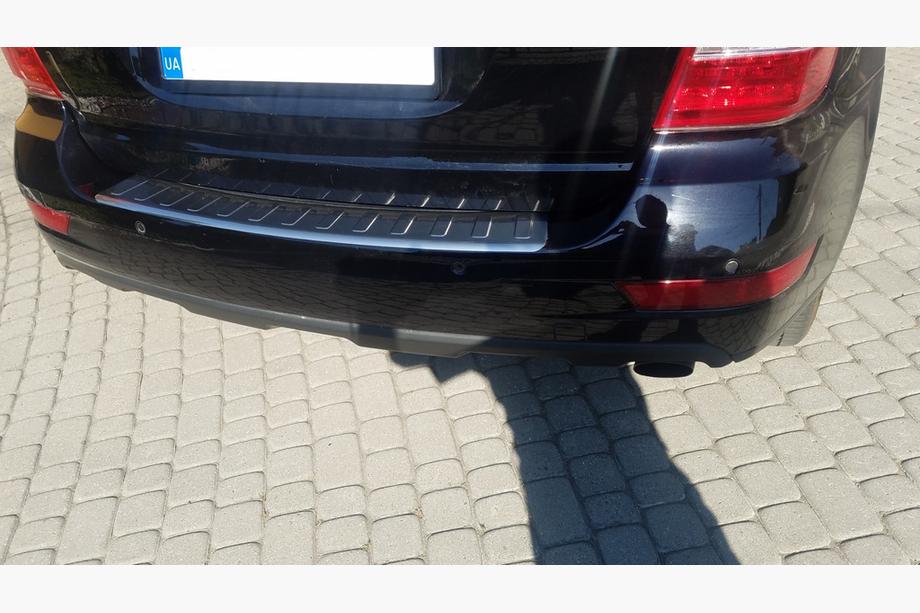 Mercedes ML W164 2005–2011 OmsaLine RVS achterbumper sierlijst Mat Image